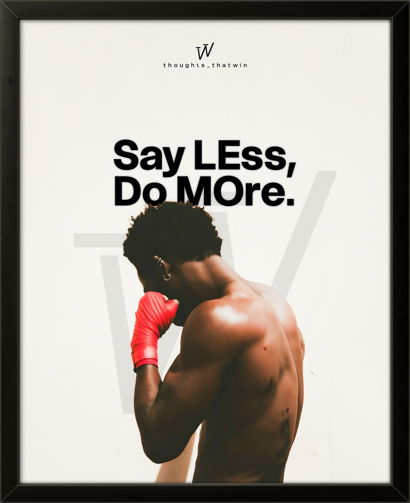 SAY LESS DO MORE