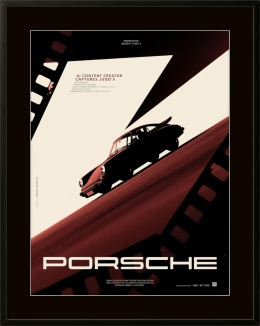 Tranh Treo Tường Khung Composite Chủ Đề Xe 04