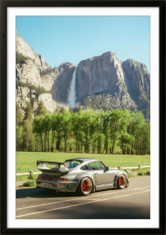 Porsche in Yosemite