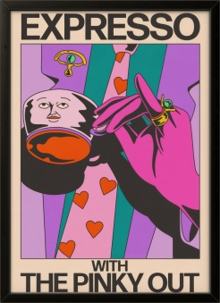 EXPRESSO WITH THE PINKY OUT