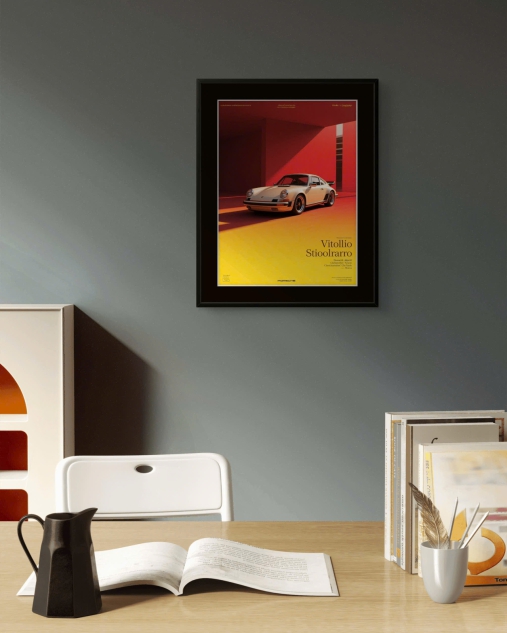 Tranh Treo Tường Khung Composite Chủ Đề Xe 28