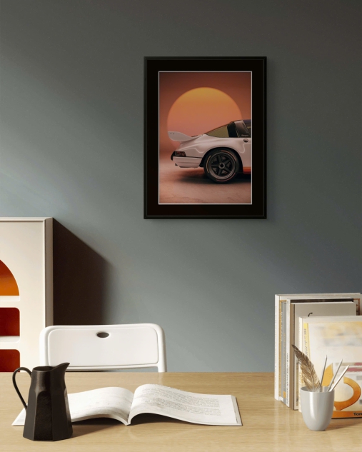 Tranh Treo Tường Khung Composite Chủ Đề Xe 20