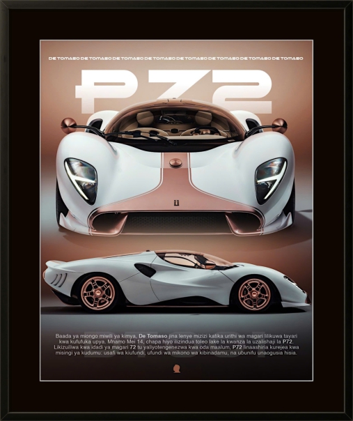 Tranh Treo Tường Khung Composite Chủ Đề Xe 25