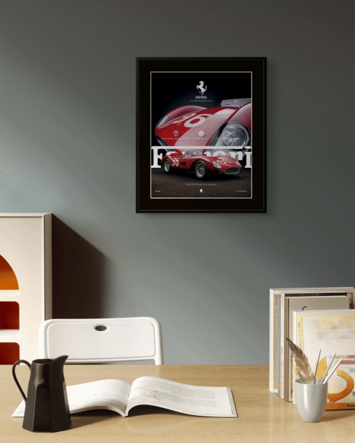 Tranh Treo Tường Khung Composite Chủ Đề Xe 30