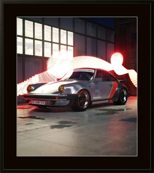 Tranh Treo Tường Khung Composite Chủ Đề Xe 17