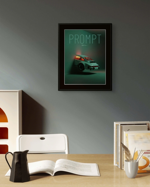 Tranh Treo Tường Khung Composite Chủ Đề Xe 21