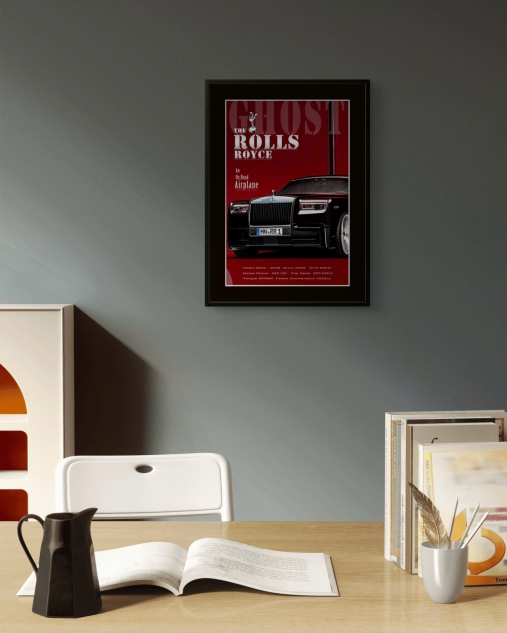 Tranh Treo Tường Khung Composite Chủ Đề Xe 31