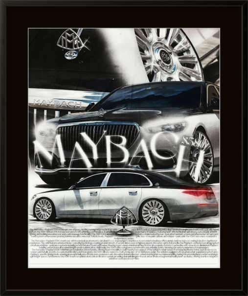 Tranh Treo Tường Khung Composite Chủ Đề Xe 29