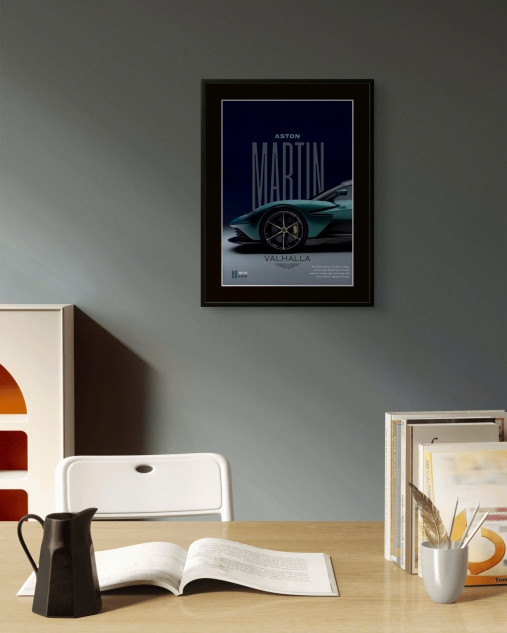 Tranh Treo Tường Khung Composite Chủ Đề Xe 27