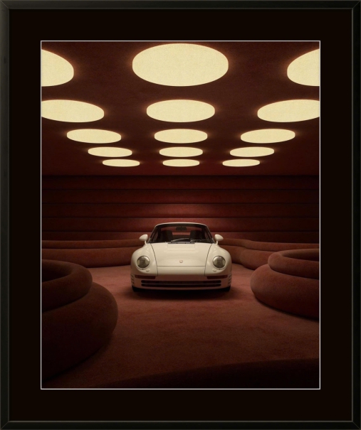 Tranh Treo Tường Khung Composite Chủ Đề Xe 05