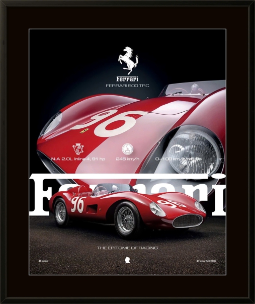 Tranh Treo Tường Khung Composite Chủ Đề Xe 30