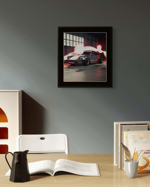 Tranh Treo Tường Khung Composite Chủ Đề Xe 17