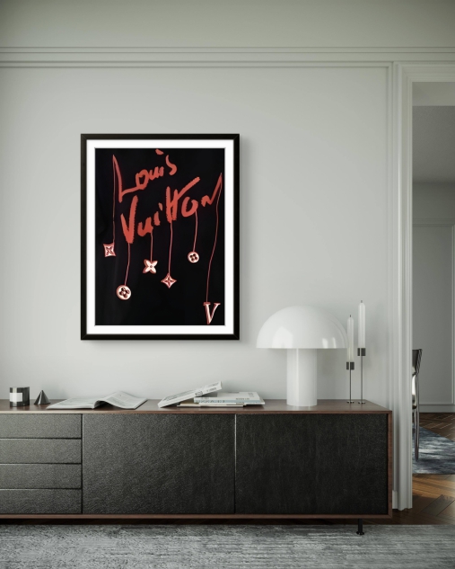 Louis Vuitton - Red Graffiti Monogram