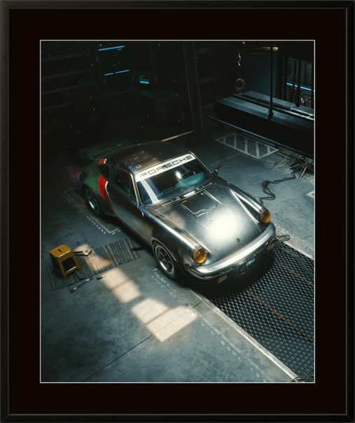 Tranh Treo Tường Khung Composite Chủ Đề Xe 24