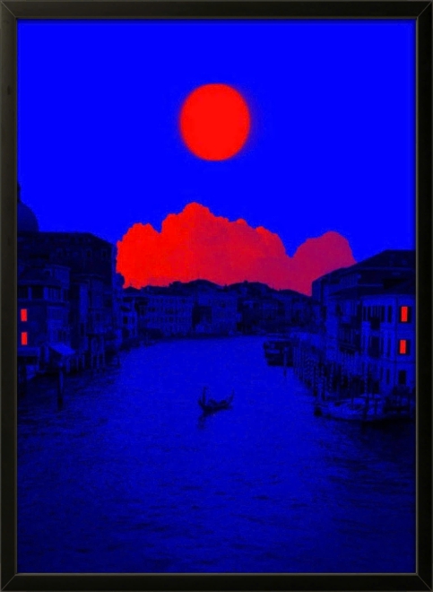 Black Red Blue Aesthentic