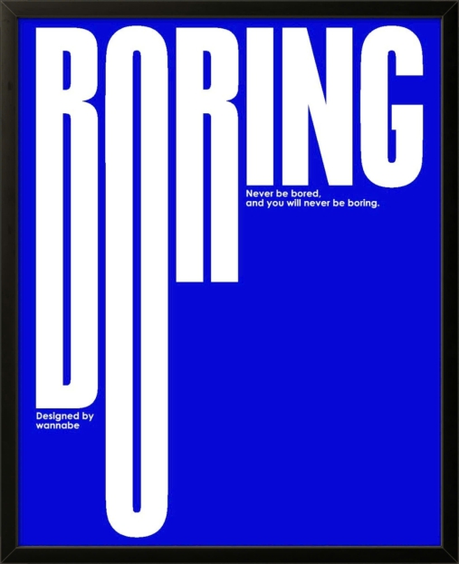 Boring 