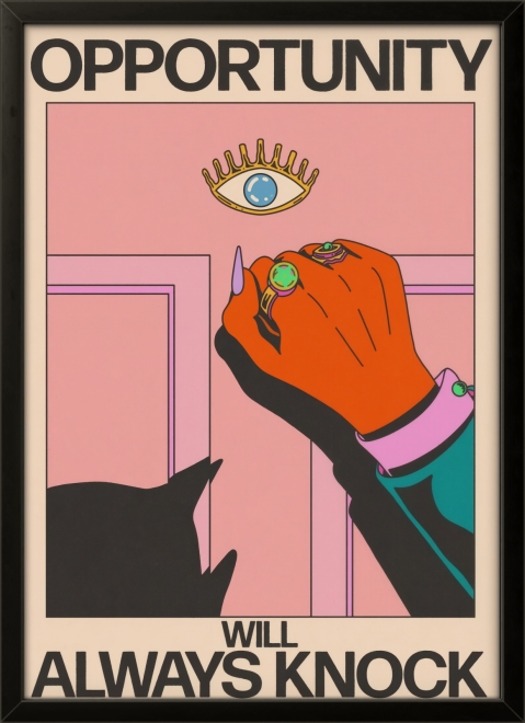 OPPORTUNITY WILL ALWAYS KNOCK